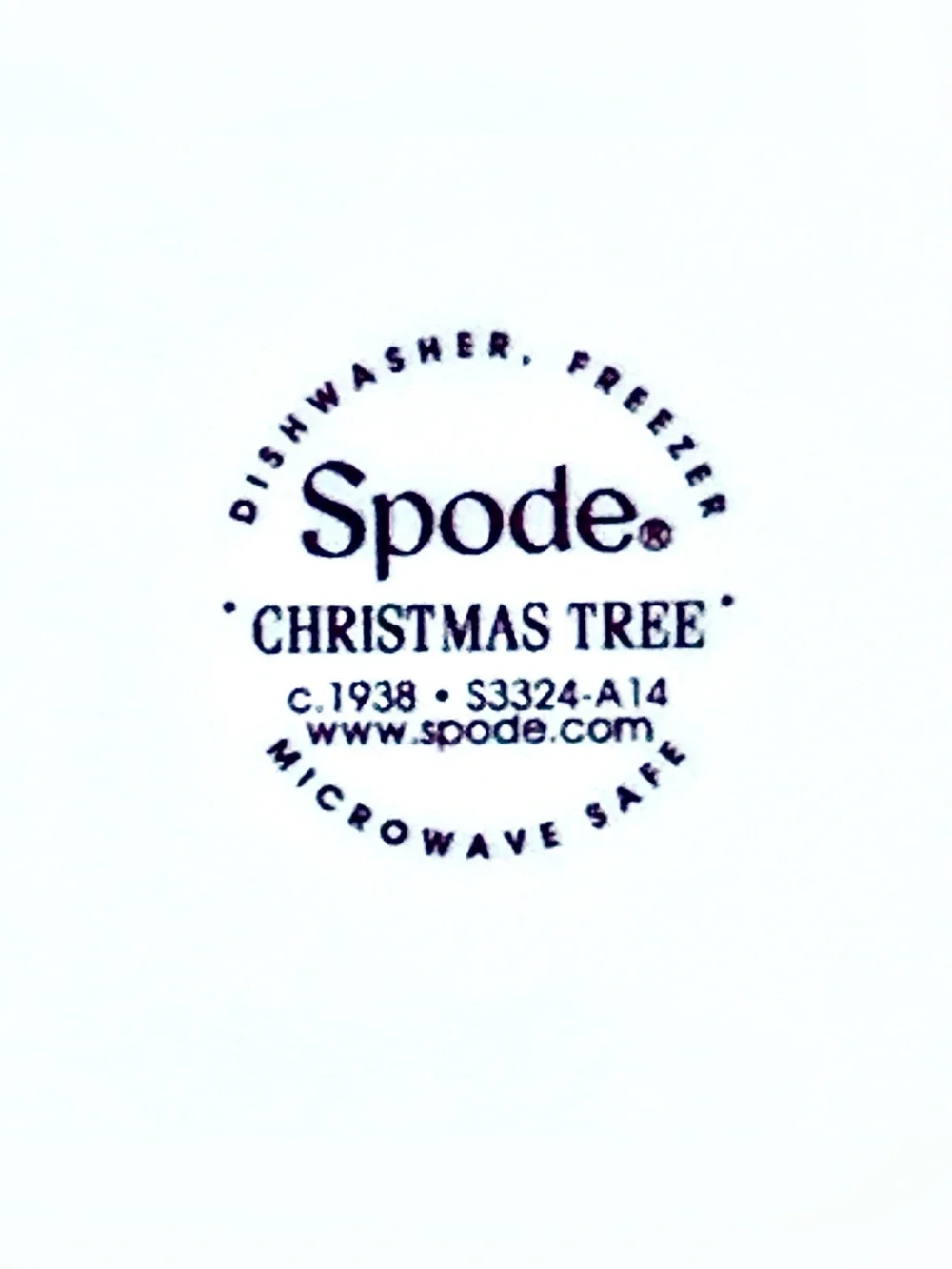 SPODE CHRISTMAS TREE OVAL MERRY CHRISTMAS TRAY PLATTER NEW GREEN GIFTS TOYS